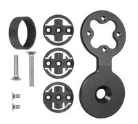 Soporte para Ciclocomputador - Soporte De Aleación De Aluminio para Manillar Y Potencia | Accesorios Exteriores Juego Completo para Ciclismo En Carretera Urbana Y