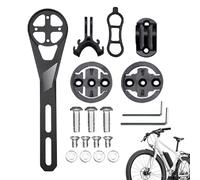 Soporte para Ciclocomputador | Soporte Extensible De Aluminio,Portabicicleta para Manillar,para Ciudad, Deportes, Cámara de Acción y