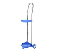 Soporte Para Cilindros De Oxígeno Con Ruedas, Carro Para Tanques De Oxígeno, Soporte De Transporte De Propano De Larga Duración, Estante Para Bombonas De Nitrógeno Domésticas .Length 80cm(31 1/2