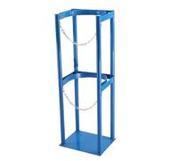 Soporte para Cilindros de oxígeno, Gancho para Cilindros de Gas para Exteriores, Soporte Ajustable Resistente con Hebilla de Metal, Estante Organizador portátil para hospitales, la
