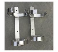 Soporte para cilindros de oxígeno, soporte de acero inoxidable para cilindros de gas - Paquete de 2/3 soportes para tanques de oxígeno, soporte de suelo para cilindros de tamaño E/D/C/M9, estante de