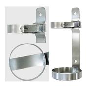 Soporte para Cilindros de oxígeno, Soporte de Pared para Tanques de oxígeno con Clips y Bases, Soporte Ajustable para Cilindros E, Organizador Universal para clínicas y Tanques de