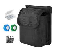 Soporte Para Cinta Métrica De Nylon Profesional (10 X 4 X 12 Cm) - Estuche Portátil De Alta Resistencia | Organizador Duradero De Flexómetro | Ideal Para Construcción Y Bricolaje