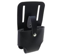 Soporte para cinta métrica, de piel sintética, fundas de cinta métrica, soporte grande, bolsas prácticas para ingenieros, constructores, fundas de herramientas de medición grandes, piel sintética para