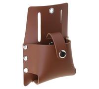 Soporte para cinta métrica, de piel sintética, fundas de cinta métrica, soporte grande, bolsas prácticas para ingenieros, constructores, fundas de herramientas de medición grandes, piel sintética para