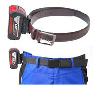 Soporte para cinturón de batería compatible con Makita LXT 18 V - Cinturón de herramientas/trabilla para cinturón apto para Makita LXT batería sistema BL1820B, BL1830B, BL1840B y otros (para Makita