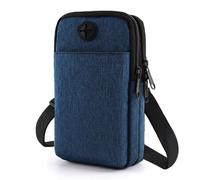 Soporte para cinturón de teléfono, cartera cruzada Oxford para teléfono celular, con correa para el hombro, para viajes al aire libre, caminar