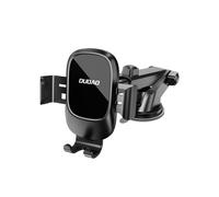 Soporte para coche con ventosa para smartphone, para parabrisas o salpicadero - negro