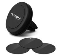 Soporte para coche magnético con sujeción en la rejilla del aire Akashi -