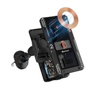 Soporte para coche, montaje inalámbrico, 2.8 in Auto Clamp Bracket Design, 66 w Fast Charging Output, Adjustable Air Vent Clip for Driving, Switting, Navigation, Road Trips, Daily Use