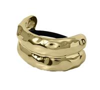 Soporte para coleta de caballo, exclusivo para coleta, cómoda banda de metal para el pelo para viajes diarios, cenas, salidas casuales