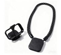 Soporte para colgar el cuello para DJI para osmo para nano, soporte compacto de cámara de acción ABS, correa de pecho manos libres para vlogging y deportes, negro