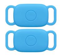 Soporte para collar de perro para Tile Pro 2024/2022, rastreador Bluetooth, funda suave de silicona impermeable antipérdida, buscador de cubierta protectora segura para llaves, bolsos, etiqueta de