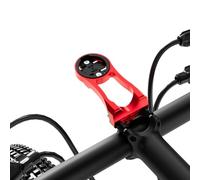 Soporte para computadora de 32 mm para Garmin Edge Explore, montaje frontal de aleación de aluminio ligero GPS para bicicleta, instalación de linterna y cámara de acción, compatible con Bryton, Wahoo