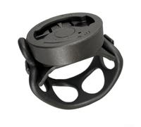 Soporte para computadora de bicicleta compatible con Garmin G Kit y Wahoo W, soporte de correa de silicona ajustable para manillares circulares de 25-45 mm, accesorio de ciclismo de nailon resistente