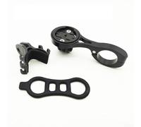 Soporte para computadora de bicicleta compatible con Garmin para Wahoo para Bryton con soporte de aleación de aluminio para manillar de 22 2 mm, incluye abrazadera de luz y banda de goma (B)