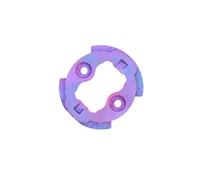 Soporte para computadora de bicicleta de aleación de metal, cubierta trasera, base de computadora para bicicletas, accesorio de ciclismo 1050, piezas de reparación de hebilla de bicicleta de aleación