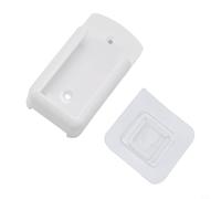 Soporte para control remoto montado en la pared, caja de almacenamiento ABS, ahorro de espacio, contenedor colgante de pared para aire acondicionado o TV, organizador remoto para organización del