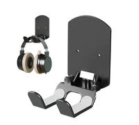 Soporte para controlador Soporte de pared - Montado en pared sin portabrocas | Fácil de instalar gancho plegable - para hombres mujeres hogar dormitorio ordenador escritorio baño armario entrada