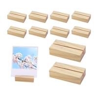 Soporte para Coronas de Madera | 10 Piezas Soporte de Madera - Estable Centro de Mesa - Decoración Fotografía Hogar