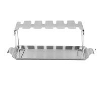 Soporte para Coxas E Asas De Frago -SPORT Para Muslos De Pollo | De Pollo Barbacoa | Acero Inoxidable Fácil De Llevar Dishmashajillas Portaequipajes Para Horno De Barbacoa Y Jardín Exterior