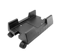 Soporte para CPU de Ordenador, Soporte de Suelo Universal para Torre de PC con Ruedas giratorias, Carrito para CPU, Color Negro/Blanco (Negro).