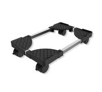Soporte para CPU Soporte de CPU Ajustable Debajo del Escritorio, Soporte de Torre for PC móvil, Soporte de Piso for PC con 4 Ruedas giratorias for Oficina en casa Soporte para PC(Negro)