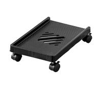 Soporte para CPU Soporte de CPU for piso for la mayoría de las carcasas de PC, soporte de torre for PC móvil, soporte de CPU estable con 4 ruedas giratorias debajo del escritorio Soporte para PC