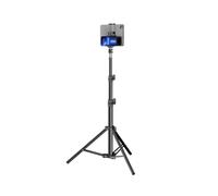 Soporte para creatividad sin límites, trípode extensible de 1,7 m de acero al carbono innovador para una amplia gama de dispositivos, libera tus