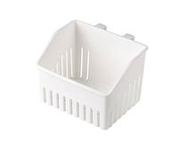 Soporte para cubiertos con escurridor de utensilios de cocina, organizador de utensilios de cocina, recipiente de almacenamiento de utensilios de cocina, cubiertos con de drenaje ventilado