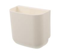 Soporte para Cuchara de Hielo de Plástico Blanco Pequeña y Pared | Diseño Minimalista Moderno, Perfil Delgado, Montaje Fácil, Adecuado para Cocina y Barra Organizada