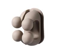 Soporte para cucharas de arroz, soporte para de arroz, soporte para cucharas de arroz, soporte para utensilios de cocina montado en la pared para hornos, hornos microondas y neveras