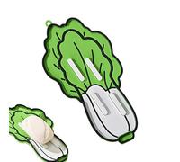 Soporte para cucharas de dibujos animados, soporte para estufa resistente al calor, tapete impermeable para utensilios de cocina, plato de espátula, organizador compacto de cocina, accesorio de cocina