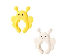 Soporte para cucharas, organizadores de estufa, soporte de silicona para utensilios de cocina, soporte de cuchara de silicona para liberación de vapor, divertido soporte de cuchara para estufa