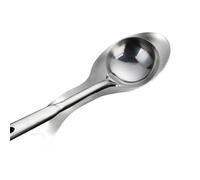 Soporte para cucharón de acero inoxidable | Soporte para utensilios | Diseño antideslizante, mango largo, ideal para batidor