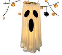 Soporte Para Cuenco Para Caramelos De Fantasma Plato De Servicio Iluminado