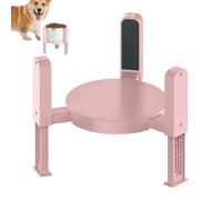 Soporte para cuenco para mascotas, comedero elevado para perros - Cuenco elevado para perros - Soporte para cuenco para mascotas con altura de ancho ajustable, soporte estable y antideslizante para ma