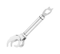 Soporte para cuencos de acero inoxidable antiquemaduras, pinzas de cocina con mango antideslizante y abrebotellas, ideal para ollas, sartenes, platos y hornos
