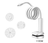 Soporte para cuna para monitor de bebé, 50 cm, 80 cm/110 cm, longitud flexible para varias alturas, para HelloBaby Infant Optics 8 y 8Pro ANMEATE para Nanit Pro (1,1 m)