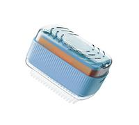 Soporte para de jabón espumoso - de pompas de jabón Multiusos - Cepillo contenedor de Almacenamiento de Limpieza de fácil de Limpiar 3 en 1 con Resorte y Rodillo