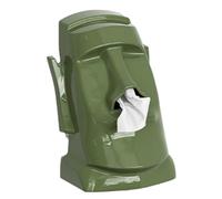 Soporte para de pañuelos, organizador de servilletas para gafas de sol, de pañuelos de estatua de de Pascua, cajas de almacenamiento de servilletas de estatua de | Pañuelos