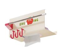 Soporte para de Papel higiénico para baño | de pañuelos montada en la Pared con, portarrollos de Papel higiénico Autoadhesivo | para Uso en el baño, Gimnasio, Universidad, Dormitorio de