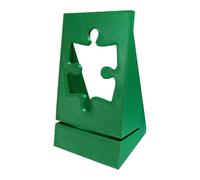 Soporte para de , para adultos y niños, estable impreso en 3D, 10 x 7,9 x 17,5 cm, tapa para oficina y tienda, accesorio ergonómico, color negro antracita