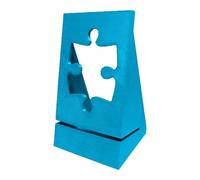 Soporte para de , para adultos y niños, estable impreso en 3D, 10 x 7,9 x 17,5 cm, tapa para oficina y tienda, accesorio ergonómico, color negro antracita