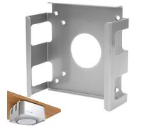 Soporte para debajo de la mesa para Mac mini M4/M4 Pro, ahorro de espacio, soporte de acero al carbono, bajo escritorio, soporte de pared, soporte para monitor, ventilación, disipación de calor