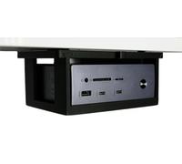 Soporte para debajo de la mesa para Ugreen Revodok Pro 314 (14 en 1) - Pegar o atornillar, montaje estable