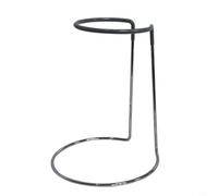 Soporte para decantador de vino de acero inoxidable con revestimiento de goma, soporte para secado al revés para jarras estándar, evita manchas de agua y arañazos, incluye 3 limpiadores