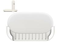 Soporte para decodificador de TV para Google TV Streamer 2024 4K, a prueba de caídas y absorción de golpes, disipación de calor sin sellar