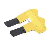 Soporte para dedos Soporte para dedos rotos Enderezador Estabilizador de dedos Mazo Férulas para dedos para dedos rotos Enderezamiento de artritis Inmovilización de nudillos(amarillo)