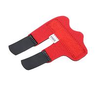 Soporte para dedos Soporte para dedos rotos Enderezador Estabilizador de dedos Mazo Férulas para dedos para dedos rotos Enderezamiento de artritis Inmovilización de nudillos(rojo)
